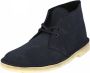 Clarks DESERT BOOT Volwassenen Heren sneakersVrije tijd half hoog Kleur Blauw - Thumbnail 3