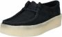 Clarks Dames Wallabee Cup Zwart Nubuck Black Dames - Thumbnail 4