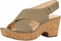 Clarks Maritsa Lara 37 Dames Sandalen Sage Nubuck - Thumbnail 3