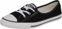 Converse Chuck Taylor All Star Ballet Lace Slip 566775C Vrouwen Zwart Sneakers - Thumbnail 3