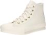 Converse Chuck Taylor All Star Lift High Leather Children White Kind White - Thumbnail 2