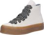 Converse Chuck Taylor All Star Hi Vintage Sneakers Dames Wit - Thumbnail 3