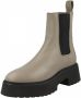 Copenhagen Studios Chelsea boots Dames Laarzen Damesschoenen Leer CPH683 Beige - Thumbnail 3