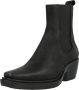 Copenhagen Shoes Stijlvolle Zwarte Enkellaarzen Aw23 Black Dames - Thumbnail 4