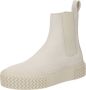 Copenhagen Shoes Platform Chelsea Boots Beige Dames - Thumbnail 2