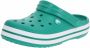 Crocs Crocband Clog Sandaal Slides Unisex 11016 Groen - Thumbnail 2