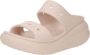 Crocs Classic Crush Sandal 207670-6UR Roze Slippers - Thumbnail 3