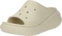 Crocs Classic Crush Ciabatta Sandal Beige Dames - Thumbnail 3