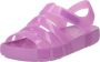 Crocs Isabella Jelly Kids Sandal 209837-6WQ voor meisje Roze Sandalen - Thumbnail 2