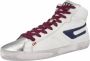 Diesel S leroji Mid X Hoge sneakers Leren Sneaker Heren Wit - Thumbnail 3