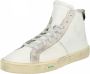 Diesel S Mydori Mc sneaker van leer met suède details - Thumbnail 3