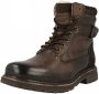 Dockers by Gerli Boots Heren Winter Schoenen Laarzen Boots Gevoerd Leer Bruin 51GL102 - Thumbnail 2