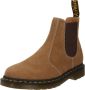 Dr. Martens 2976 Tumbled Nubuck + EH Suede Hoge schoenen beige - Thumbnail 1