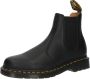 Dr. Martens Zwarte leren enkellaarzen met elastische sluiting Black Heren - Thumbnail 4