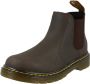 Dr. Martens 2976 J DARK BROWN Half-hoog Bruin - Thumbnail 2