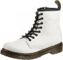 Dr Martens 1460 K Delaney Veterboots Laarzen Met Veters Meisjes Wit - Thumbnail 5