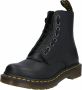 Dr Martens Dr. martens 1460 Pascal Front Zip Dames Veterboots Mat Zwart - Thumbnail 3