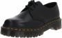 Dr. Martens 1461 Quad Smooth Leather Platform Schoenen Zwart Gepolijst Glad Black - Thumbnail 3