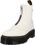 Dr. Martens Biker boots Jetta Wit Leer Dames - Thumbnail 2