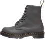 Dr. Martens 1460 PASCAL GUNMETAL VeterlaarzenHoge sneakersDames veterschoenenHalf-hoge schoenen Grijs - Thumbnail 4