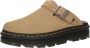 Dr. Martens Zebzag Mule E H Suede Sandalen beige zwart - Thumbnail 2