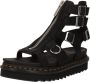 Dr. Martens Houtskool Grijs Nubuck Sandalen Black Dames - Thumbnail 4