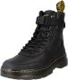 Dr. Martens COMBS TECH LEATHER BLACK Heren sneakersHeren veterschoenVrije tijd half-hoog Zwart - Thumbnail 1