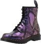 Dr. Martens Viper Veterboots paars Leer - Thumbnail 2