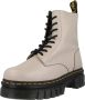 Dr. Martens Audrick 8 Eyelet Dames Brown- Dames Brown - Thumbnail 1