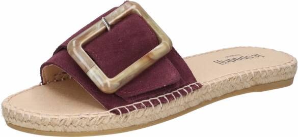 Espadrij Slippers van suède model 'Belfort'