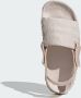 Adidas Originals Verstelbare Band Slip-On Sandalen Beige Dames - Thumbnail 14