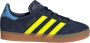 Adidas Originals Gazelle Children Night Indigo Solar Yellow Light Blue Night Indigo Solar Yellow Light Blue - Thumbnail 5