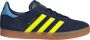 Adidas Originals Gazelle Junior Night Indigo Solar Yellow Light Blue Night Indigo Solar Yellow Light Blue - Thumbnail 8