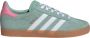 Adidas Originals Gazelle Junior Hazy Green Cloud White Bliss Pink Hazy Green Cloud White Bliss Pink - Thumbnail 13