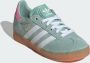 Adidas Originals Gazelle Children Hazy Green Cloud White Bliss Pink Hazy Green Cloud White Bliss Pink - Thumbnail 8