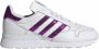 Adidas Zx 500 W Lage sneakers Leren Sneaker Dames Wit - Thumbnail 15