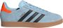 Adidas Originals Gazelle sneakers lichtblauw zwart gum - Thumbnail 39