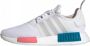 Adidas Originals NMD_R1 Schoenen Cloud White Grey One Hazy Rose Dames - Thumbnail 5