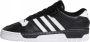 Adidas Originals Rivalry Low Sneakers Sport Casual Schoenen Leer Zwart EG8063 - Thumbnail 8