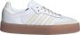 Adidas Originals Witte Sambae Sneakers Premium Leer White Dames - Thumbnail 12