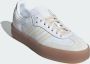 Adidas Originals Witte Sambae Sneakers Premium Leer White Dames - Thumbnail 15