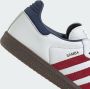 Adidas Originals Samba OG Core White Team Victory Red Night Indigo- Core White Team Victory Red Night Indigo - Thumbnail 10