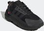 Adidas Boost Core Heren Lage Sneaker Zwart Rood Black Heren - Thumbnail 9