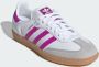 Adidas Originals Witte en Fuchsia Samba Og Sneakers Multicolor - Thumbnail 14