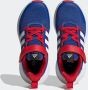 Adidas Sportswear x Marvel FortaRun Spider-Man 2.0 Cloudfoam Sport Running Schoenen met Elastische Veters en Klittenband Kinderen Blauw - Thumbnail 9