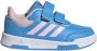 Adidas Sportswear Tensaur sneakers donkerblauw lichtblauw wit Imitatieleer 20 - Thumbnail 7