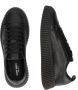 Antony Morato Leren sneakers met labelapplicatie model 'ALLEN IN TUMBLED' - Thumbnail 3