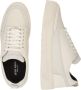 Antony Morato Flint Hart Creme sneaker Gebroken wit Leer Lage sneakers Heren - Thumbnail 8