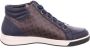 Ara dames hoge sneaker Blauw multi - Thumbnail 12