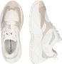 Armani Exchange Beige Rubberen Zool Damessneakers Beige Dames - Thumbnail 9